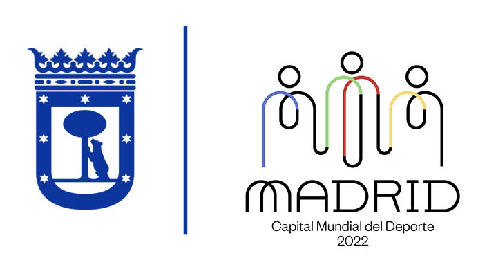 LOGO MADRID CAPITAL MUNDIAL DEL DEPORTE 2022
